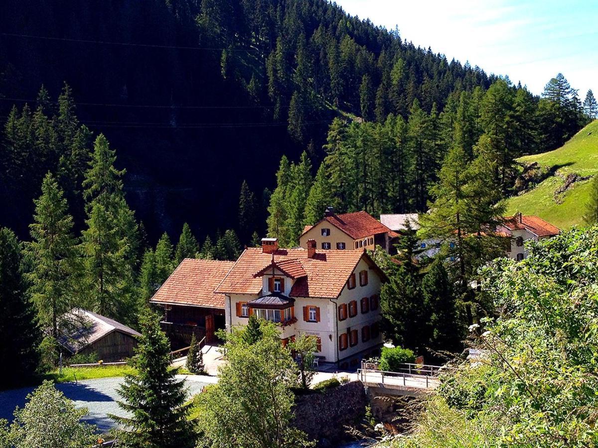 Haus La Punt, Savognin Lägenhet Rona Exteriör bild