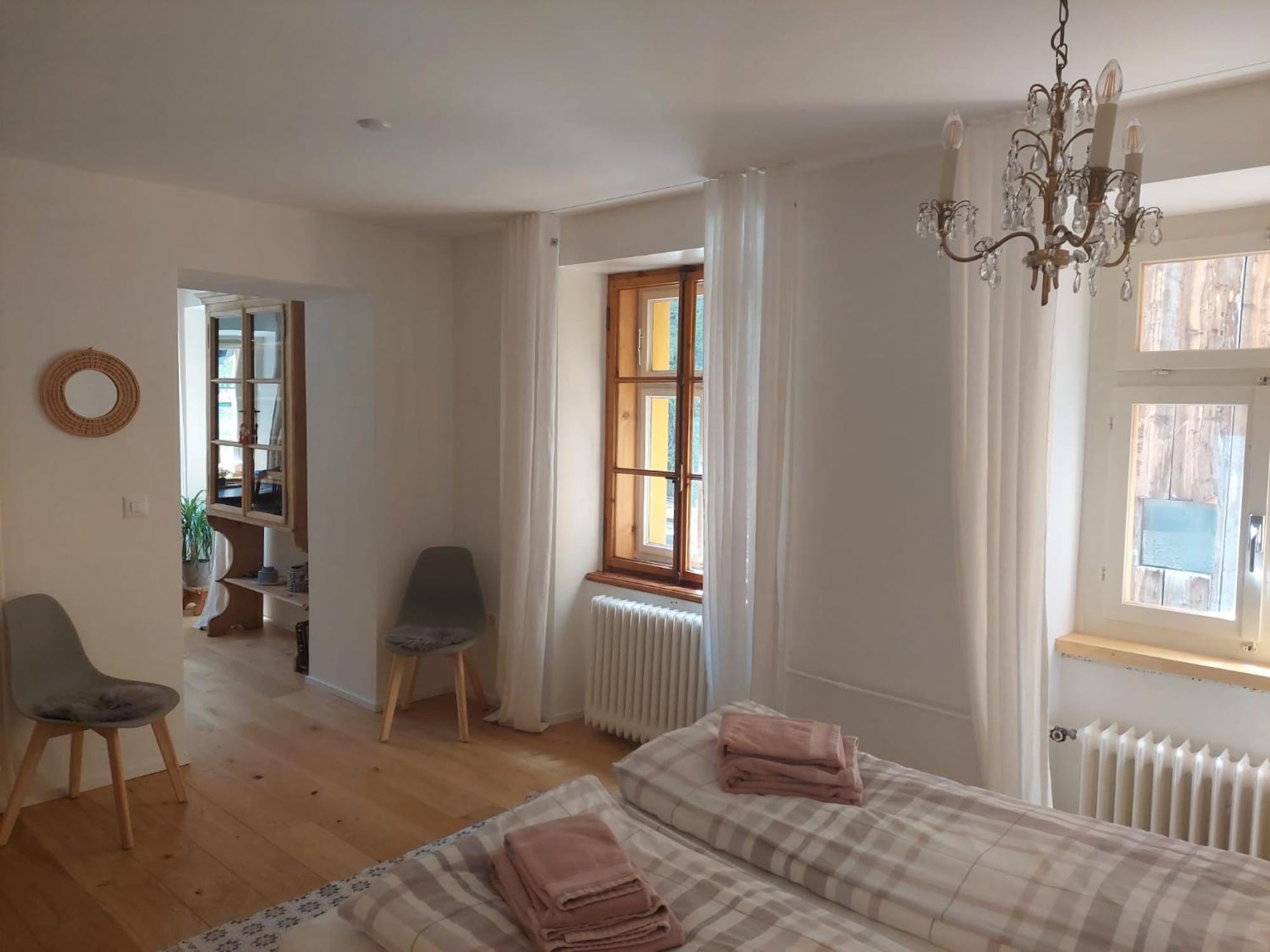 Haus La Punt, Savognin Lägenhet Rona Exteriör bild